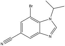 7-Bromo-5-cyano-1-isopropylbenzimidazole 