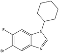 5-Bromo-1-cyclohexyl-6-fluorobenzimidazole 