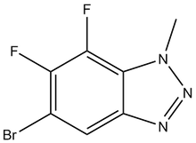5-Bromo-6,7-difluoro-1-methylbenzotriazole 