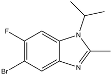 5-Bromo-6-fluoro-1-isopropyl-2-methylbenzimidazole 