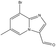 8-Bromo-6-methylimidazo[1,2-a]pyridine-3-carbaldehyde 