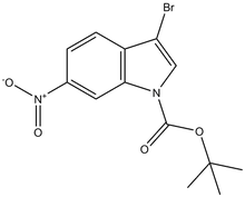 N-Boc-3-bromo-6-nitroindole 