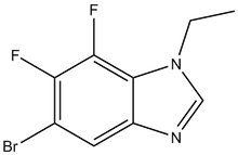 5-Bromo-1-ethyl-6,7-difluoro-1,3-benzodiazole 