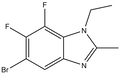 5-Bromo-1-ethyl-6,7-difluoro-2-methyl-1,3-benzodiazole 