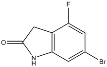6-Bromo-4-fluoroindolin-2-one 