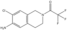 1-(6-Amino-7-chloro-3,4-dihydroisoquinolin-2(1h)-yl)-2,2,2-trifluoroethanone 