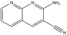 2-Amino-[1,8]naphthyridine-3-carbonitrile 