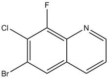 6-Bromo-7-chloro-8-fluoroquinoline 