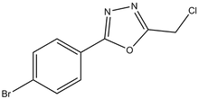 2-(4-Bromophenyl)-5-(chloromethyl)-1,3,4-oxadiazole 
