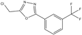 2-(Chloromethyl)-5-[3-(trifluoromethyl)phenyl]-1,3,4-oxadiazole 