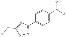 5-(Chloromethyl)-3-(4-nitrophenyl)-1,2,4-oxadiazole 