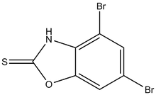 4,6-Dibromobenzooxazole-2-thione 