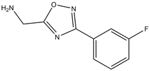 [3-(3-Fluorophenyl)-1,2,4-oxadiazol-5-yl]methanamine 