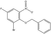 2-(Benzyloxy)-1-bromo-5-fluoro-3-nitrobenzene