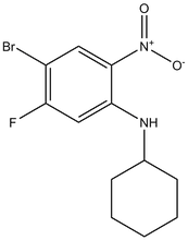 4-Bromo-N-cyclohexyl-5-fluoro-2-nitroaniline 