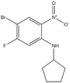 4-Bromo-N-cyclopentyl-5-fluoro-2-nitroaniline 