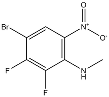 4-Bromo-2,3-difluoro-N-methyl-6-nitroaniline 