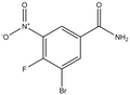 3-Bromo-4-fluoro-5-nitrobenzamide 