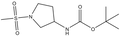 3-(BOC-Amino)-1-methanesulfonylpyrrolidine 