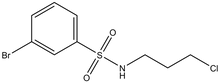 3-Bromo-N-(3-chloropropyl)benzenesulfonamide 