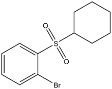 1-Bromo-2-(cyclohexanesulfonyl)benzene 