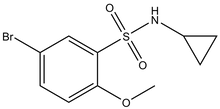 5-Bromo-N-cyclopropyl-2-methoxybenzenesulfonamide 