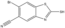 6-Bromo-5-cyano-2-mercaptobenzothiazole 