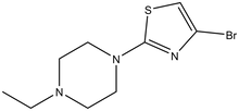 4-Bromo-2-(4-ethylpiperazino)thiazole 