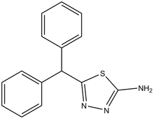 5-Benzhydryl-[1,3,4]thiadiazol-2-ylamine 