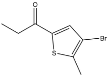 3-Bromo-5-(ethylcarbonyl)-2-methylthiophene 