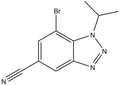 7-Bromo-1-isopropylbenzotriazole-5-carbonitrile 