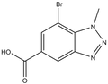7-Bromo-1-methyl-1,2,3-benzotriazole-5-carboxylic acid 