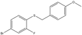 (4-Bromo-2-fluorophenyl)(4-methoxybenzyl)sulfane