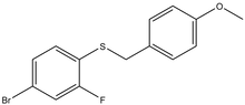 (4-Bromo-2-fluorophenyl)(4-methoxybenzyl)sulfane