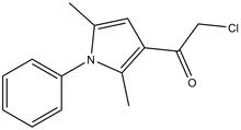 2-Chloro-1-(2,5-dimethyl-1-phenyl-1h-pyrrol-3-yl)-1-ethanone 