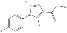 2-Chloro-1-[1-(4-fluorophenyl)-2,5-dimethyl-1h-pyrrol-3-yl]-1-ethanone 