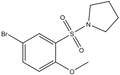1-(5-Bromo-2-methoxyphenylsulfonyl)pyrrolidine 