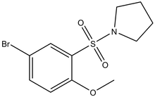 1-(5-Bromo-2-methoxyphenylsulfonyl)pyrrolidine 
