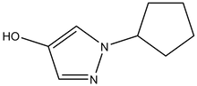 1-Cyclopentylpyrazol-4-ol 