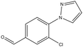 3-Chloro-4-(1h-pyrazol-1-yl)benzaldehyde 
