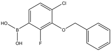3-Benzyloxy-4-chloro-2-fluorophenylboronic acid 