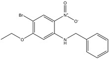 N-Benzyl-4-bromo-5-ethoxy-2-nitroaniline 