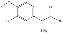 Amino-(3-chloro-4-methoxy-phenyl)-acetic acid 