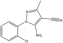 5-Amino-4-cyano-1-(2-chlorophenyl)-3-methylpyrazole 