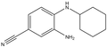 3-Amino-4-(cyclohexylamino)benzonitrile 