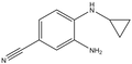 3-Amino-4-(cyclopropylamino)benzonitrile 