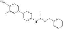 Benzyl N-[4-(4-cyano-3-fluorophenyl)phenyl]carbamate 