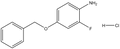 4-Benzyloxy-2-fluoroaniline HCl 