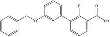 3-[3-(Benzyloxy)phenyl]-2-fluorobenzoic acid 