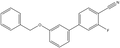 4-[3-(Benzyloxy)phenyl]-2-fluorobenzonitrile 